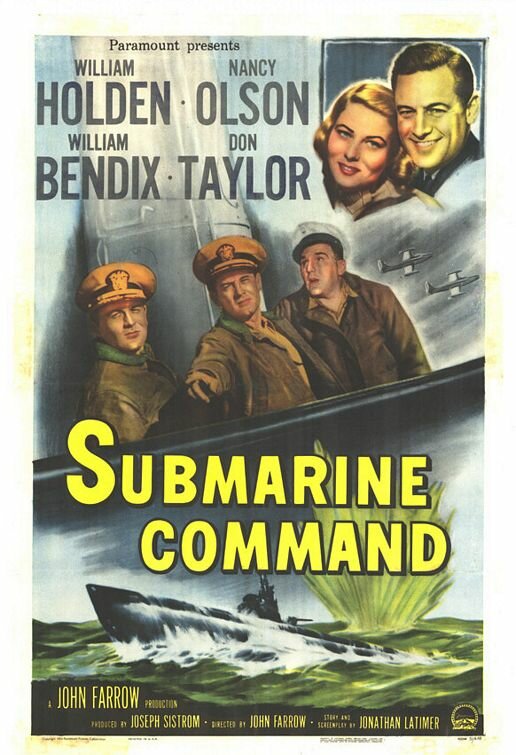 Submarine Command (1951) постер