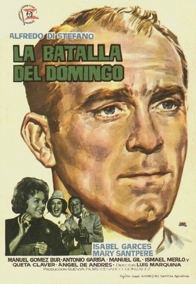 La batalla del domingo (1963) постер